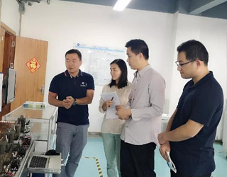 SGS General Standard Guangzhou Company Visited Tension Measurement and Control Technology Exchange